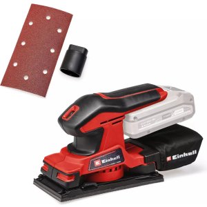 Lijadora Orbital Inalám Einhell Power Tc-os 18/187 Li Solo Rojo