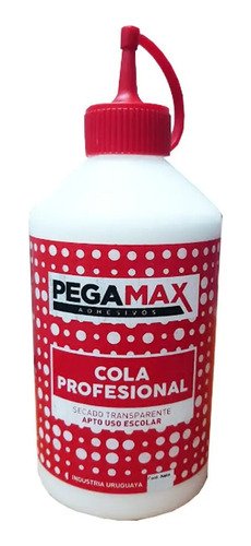 Adhesivo Vinílico Cascola Profesional 500g Pegamax G P Pegam Transparente