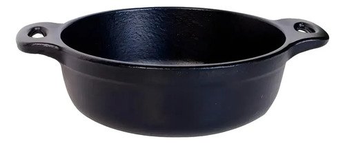 Cazuela Hierro Esmaltado 15cm C/asas Victoria 35303 Negro - Imagen 2