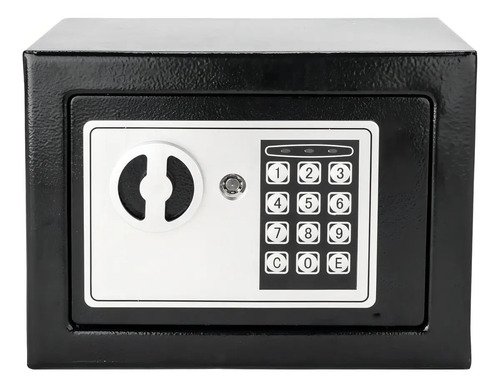 Caja Fuerte De Seguridad Electrónica Codigo Digital Y Llave Color Negro - Imagen 7