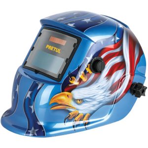Careta Electrónica P/soldar, Águila, Sombra 9 A 13 29011 Color Azul Acero