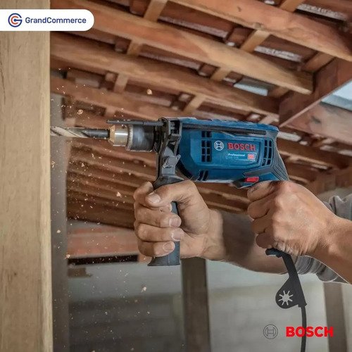 Taladro Percutor Bosch Gsb 13 Re 750w 13mm Rev Azul 60hz - Imagen 8