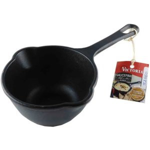 Salsero Hierro Esmaltado 0.45l Victoria 35228 Negro
