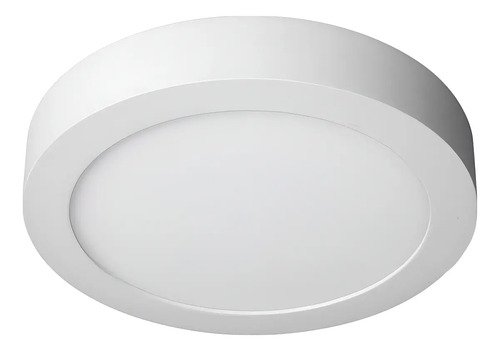 Plafón Led Circular Candela 12w Blanco Frío Techo 17cm