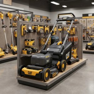 Cortadora De Césped A Batería Dg272 18v 41cm 4 Ruedas Negro