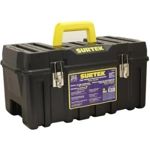 Caja De Herramientas Surtek Grande Resiste  140ki 26'' - Tyt Negro