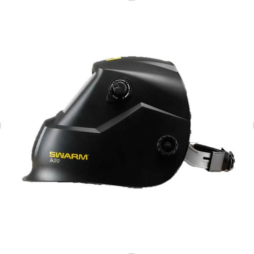 Máscara Automática De Soldadura Oscura A20 9-13+ Esab Lens Negro Liso - Imagen 2