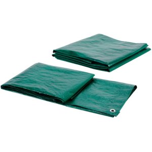 Lona Impermeable Goldex Verde 5x7 Mt Protección Uv Polietileno Ojales Aluminio