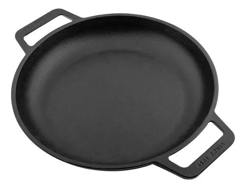 Sartén Hierro Curado 25cm C/asas Ref.31596 Victoria Negro - Imagen 2