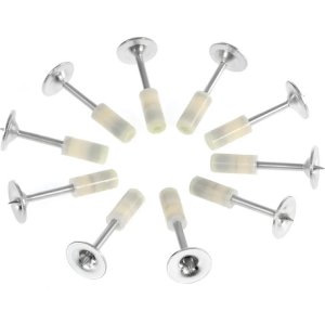 Pack De 200 Clavos Leisel Para Remachadora Fulminante 2.5 Mm 4.2 Cm