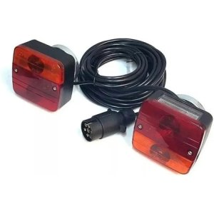 Faros Traseros Universales Led Trailer Farol (juego) Ambos Lados Rojo
