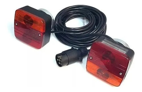 Faros Traseros Universales Led Trailer Farol (juego) Ambos Lados Rojo