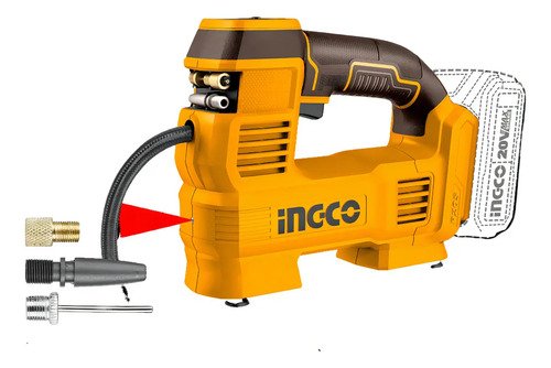 Compresor De Aire 160psi 11bar P20s S/bat Ingco Cacli2012 Naranja Claro 694 Monofásica - Imagen 3