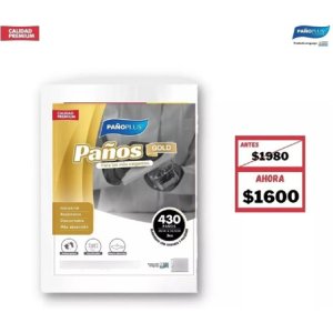 Pañoplus Gold - Paquete Blanco 3kg - 28cm X 34cm - Tyt Blanco