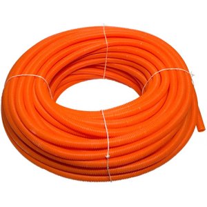 Caño Corrugado Naranja Ø40mm 205 Rollo De 25 Metros