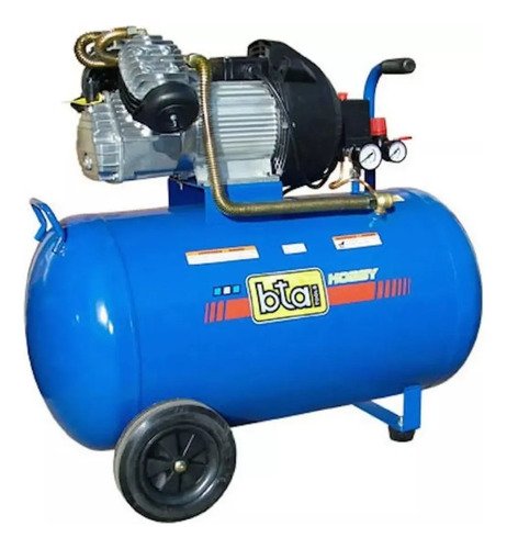 Compresor De Aire Eléctrico Portátil Bta Tools Y-ca3-100-6 100l 3hp Azul Monofásica