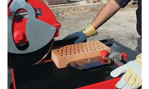 Cortadora Electrica Para Materiales De Obra Ladrillos Dr-350 - Imagen 6