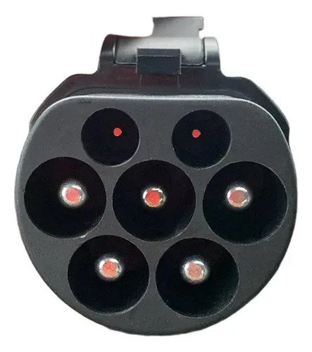 Adaptador Cargador Para Auto Electrico 22kw T2/gbt Ev Negro - Imagen 5