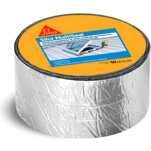 Membrana Asfáltica Autoadhesiva Sika Multiseal Rollo 10cms X 10mts