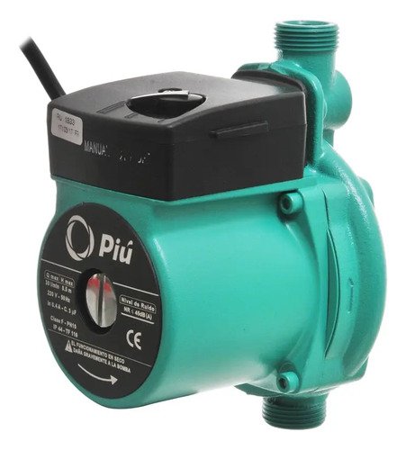 Bomba Presurizadora Automática 330 W Piú - Telecompras Sc - Imagen 3