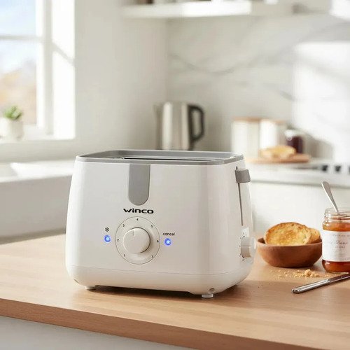 Tostadora Electrica Doble Winco W836 Blanca Blanco - Imagen 5