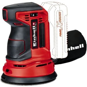 Lijadora Roto Orbital Inalámbrica Einhell Expert Te-rs 18 Li Solo Roja 18w 18v Rojo