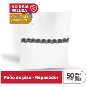 50 Paños Multiuso - Repasador Y Trapo De Piso - Pañoplus