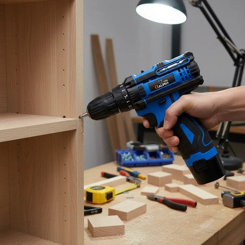 Taladro Atornillador Alpha Pro 12v 1 Bateria Valija Ta6121k Azul 50hz/60hz - Imagen 3