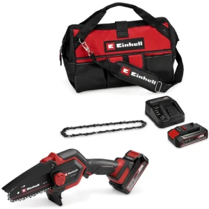 Motosierra De Poda Inalámbrica Ge-ps 18/15 Libag Kit Einhell Rojo 50 Hz
