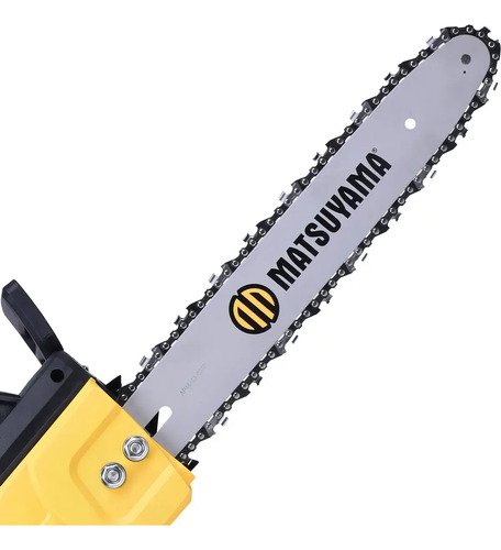 Motosierra Eléctrica Matsuyama Pro 1600w De 14 Con Lubricación Automática Amarillo 50/60hz - Imagen 5