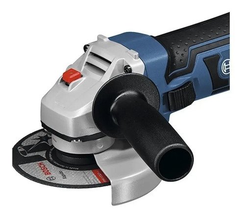Amoladora Angular Inalámbrica Bosch Professional Gws 18 V-li Color Turquesa 18 w + Accesorios - Imagen 4