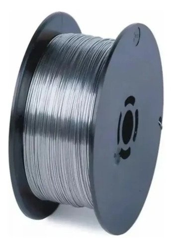 Rollo Alambre Flux Mig Soldar Sin Gas 0,8mm Rollo 1 Kg X 10u Gris - Imagen 4
