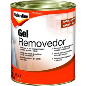 Eliminador De Barniz Alabastine Gel Textures, 900 Ml