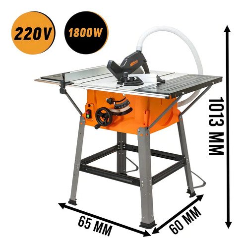 Sierra Circular Profesional De Mesa Para Encimera, 1800 W - Imagen 2