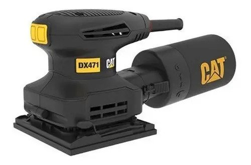 Lijadora Orbital Caterpillar Cat De 240w Con 15 Opm Y 125 Mm De Diámetro Para Acabado Preciso Negro - Imagen 2