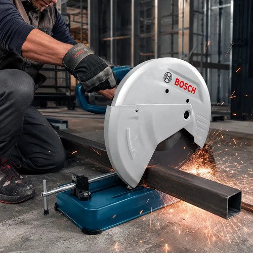 Tronzadora De Metal Gco230 Profesional 2300w 06015b560 Bosch Azul Petróleo - Imagen 5