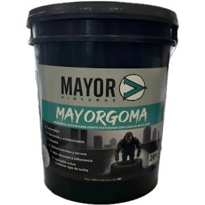 Membrana Impermeabilizante Con Goma De Caucho 20 Kg Acabado Mate Color Negro