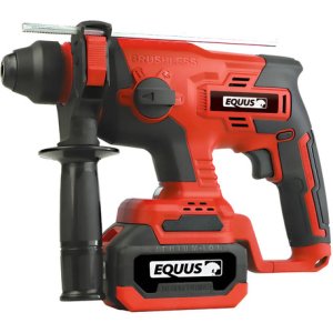 Rotomartillo Inalambrico Brushless 20v Con Bateria Rojo