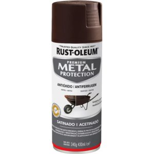 Pintura Esmalte Aerosol Protector Oxido Rust Oleum 340g Marrón Oscuro