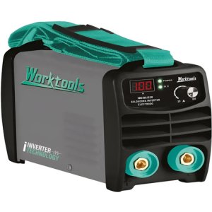 Soldadora Inverter Worktools 100a Electrodo Gris