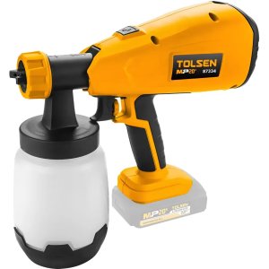 Pistola Pintar Tolsen 1.8 - 2.6mm 20v 1lt. 1000ml Amarillo