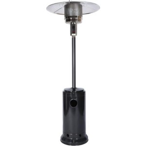 Estufa Hongo A Gas De Exterior Xion Color Negro