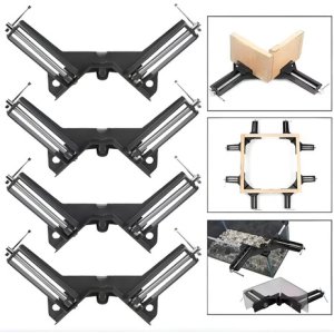 Hobierfdtg Prensa Esquinera Carpinteria 90 Grados Herreria Metal 4pcs
