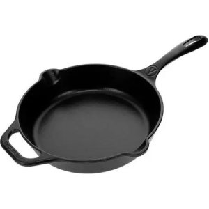 Sartén Hierro Fundido 25cm Victoria Color Negro