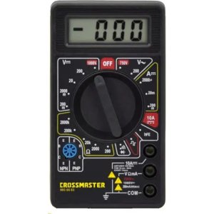 Multímetro Digital-tester 200-1000 Volts-crossmaster 9936583