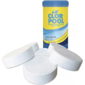 Pastillas De Cloro Triple Acción Para Piscinas 4 Kilos -