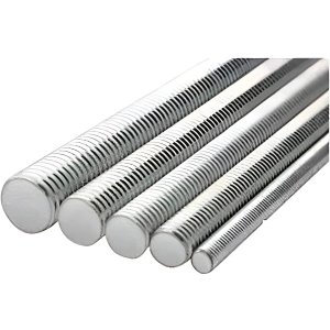 Varilla Roscada Galvanizada 1/2'' Por Metro - Tyt Gris