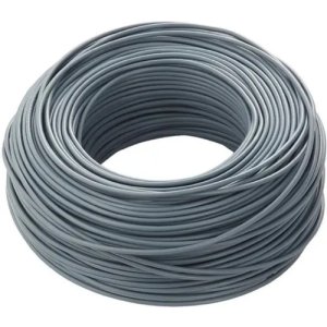 Cable Super Plástico Gris 6x2 Mm - Precio X 25 Metros - Tyt Gris