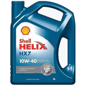 Aceite Para Motor Shell Semi-sintético 10w-40 Para Auto/camioneta De 1 Unidad X 4l