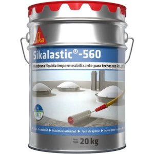 Sikalastic 560 Membrana Liquida Con Poliuretano Sika 20 Kg Blanco Satinado